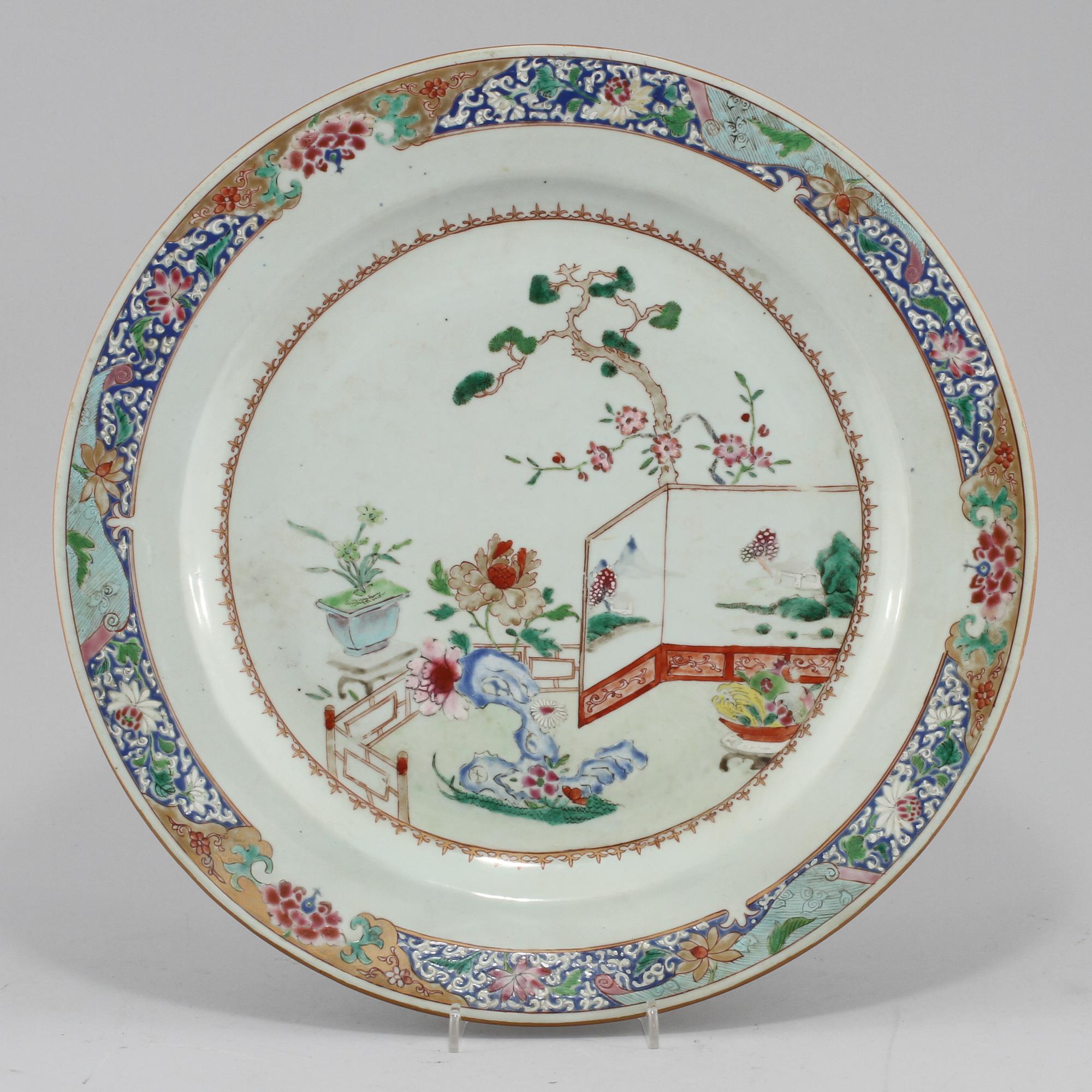 FAT, porslin, Kina, 1700-tal.