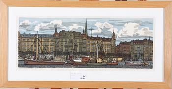 EHREN, SVEN OLOF, färglitografi. Sign o dat.