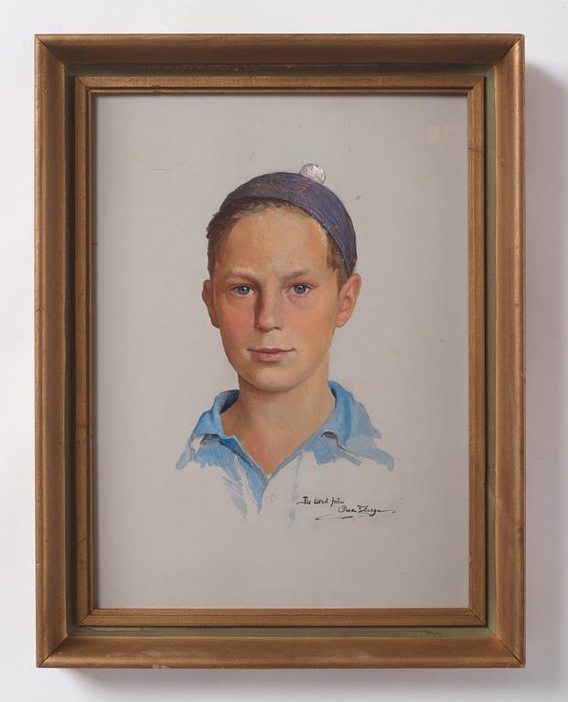 Owe Zerge, Artist colleague Axel Olsson.