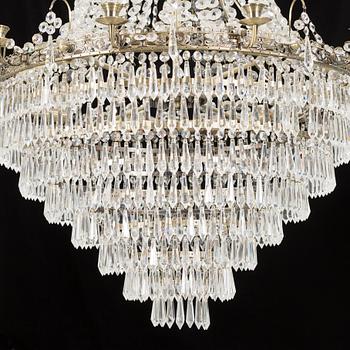 An empire style chandelier from around the year 2000.