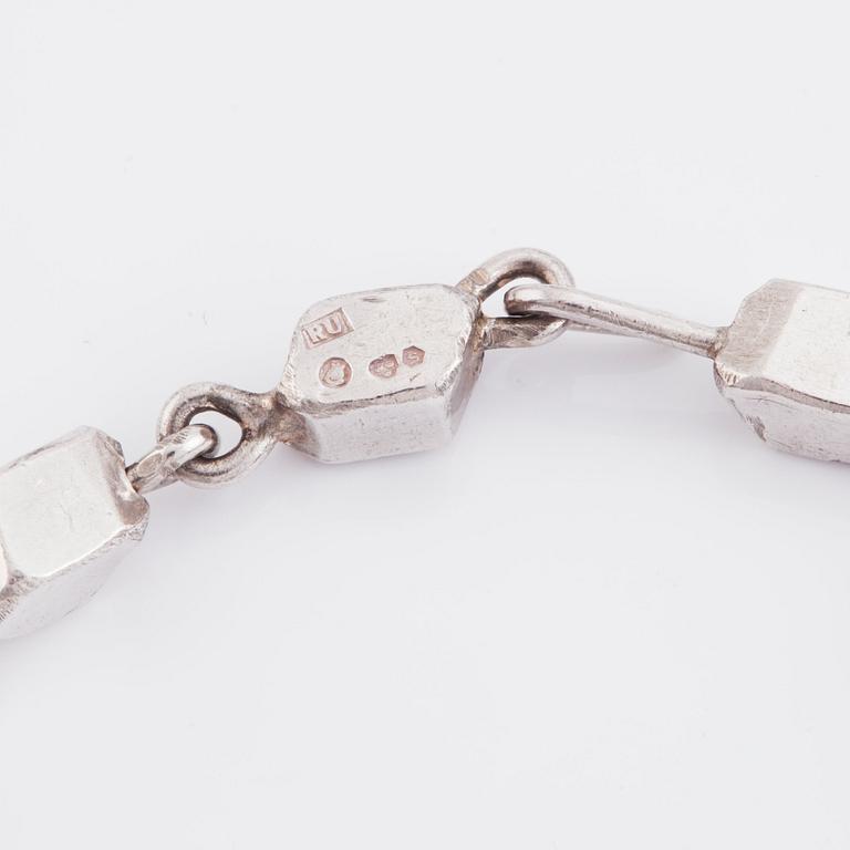 Rey Urban, collier/armband sterlingsilver,  Stockholm 1983 och 1984.