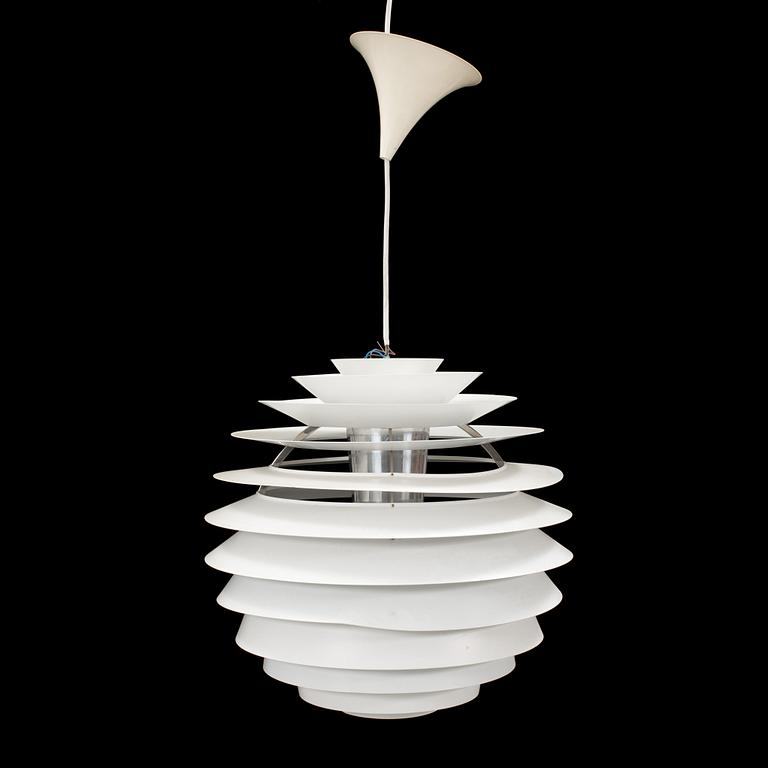 POUL HENNINGSEN, a "PH Globe / Louvre" ceiling light for Louis Poulsen Denmark.