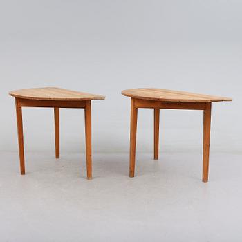 VÄGGBORD, 2 st, 1900-tal.
