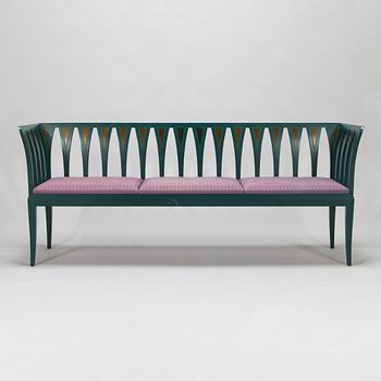 Eliel Saarinen, sohva, "The Blue Settee", Adelta Oy, Finland 1983.