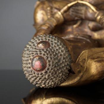 BUDDHA, brons. Mingdynastin (1368-1644).