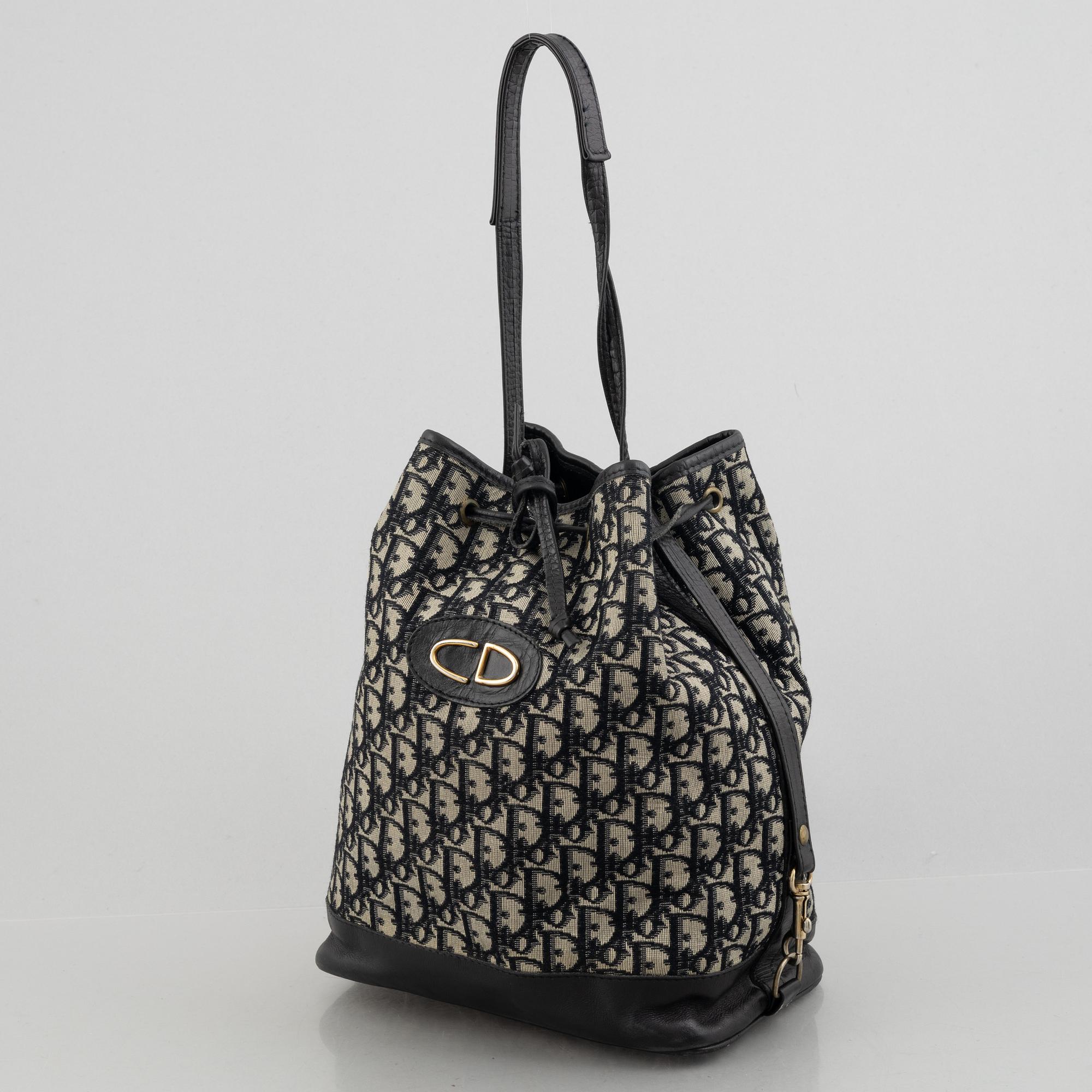Christian Dior, bag, "Bucket bag", vintage.