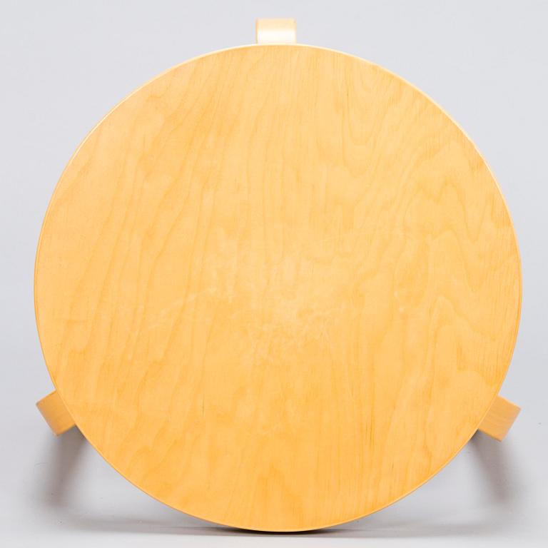 ALVAR AALTO, a late 20th century '90D' table for Artek.