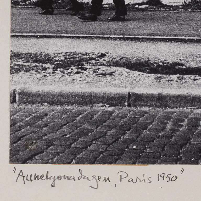 Rune Hassner, "Allhelgonadagen, Paris", 1950.