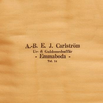 SKEDAR, 10 delar, silver, "Rosenholm", GAB, Stockholm, omkring 1960. Totalvikt ca 465 g.