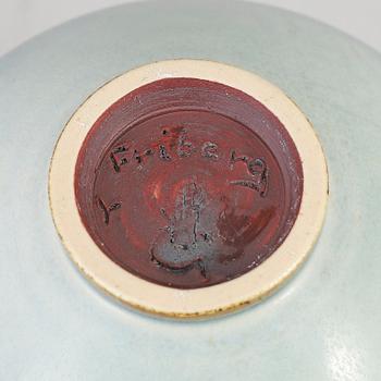 BERNDT FRIBERG, miniatyrvaser, 5 st och skålar, 2 st, Gustavsbergs studio.