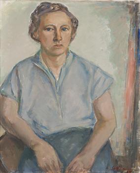 Tyko Sallinen, Portrait of Katarina Sallinen.