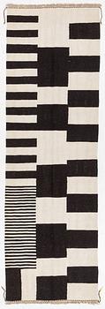Gallerimatta, Kelim, ca 294 x 92 cm.