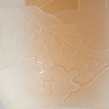 Lampkupa, Swedish Modern, Kjell Löwenadler, Glössner, 1900-talets mitt.