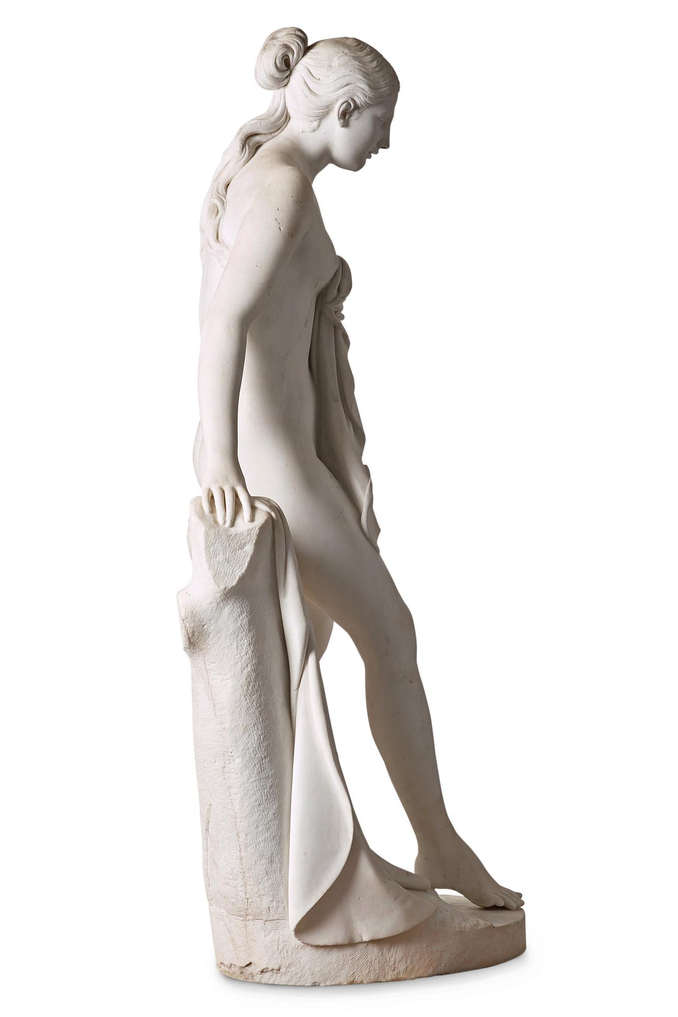 Johan Niklas Byström His studio, Baigneuse.