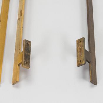 Aarne Olavi (Olli) Kuusi, dörrhandtag, två par, modell 200, 1900-talets senare hälft.