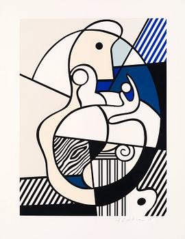 30. Roy Lichtenstein, "Homage to Max Ernst", from "Bonjour Max Ernst".