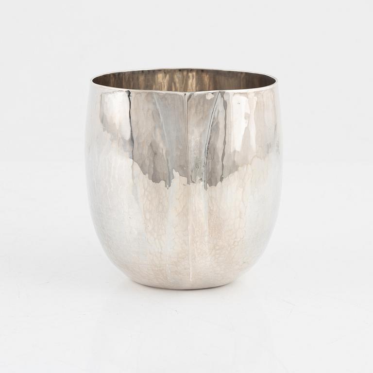 Jan Lundgren, kanna, silver, Stockholm 1981.