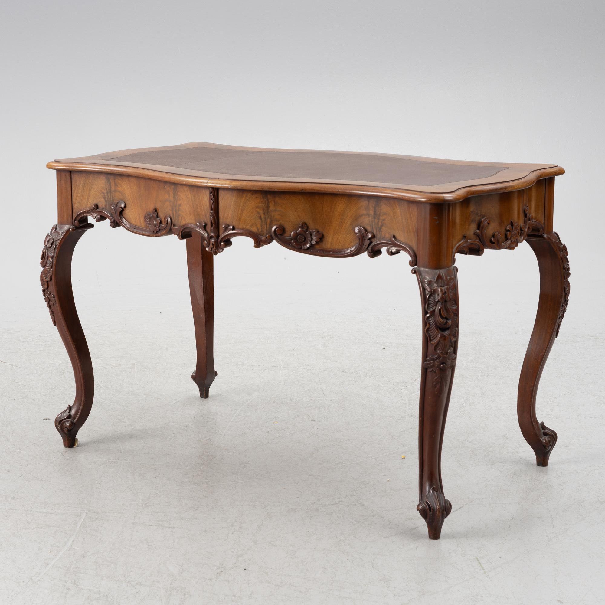 Skrivbord, nyrokoko, 1800-tal.