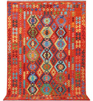 A Kilim carpet, c. 292 x 203 cm.