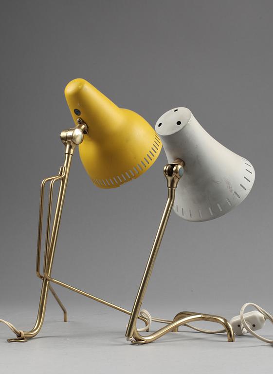 BORDSLAMPOR, 2 st, 1950-tal.