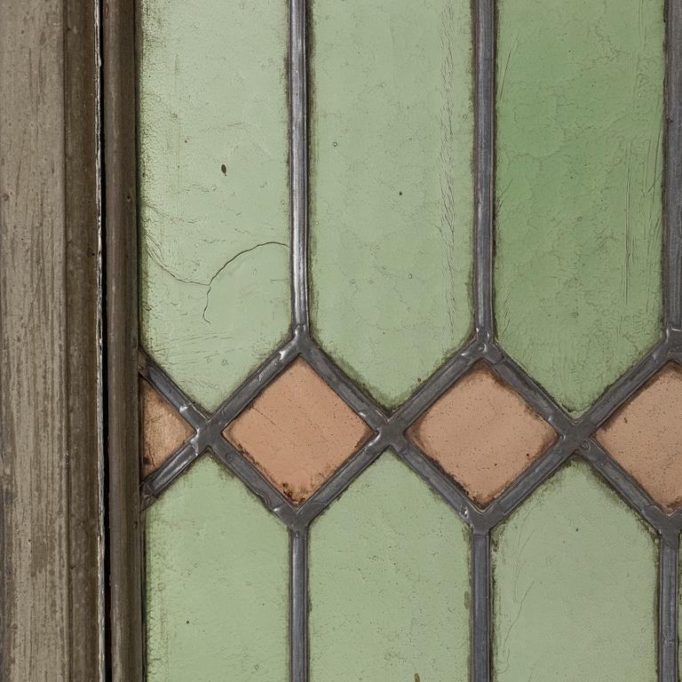 Stained glass window, 18th–20th century.