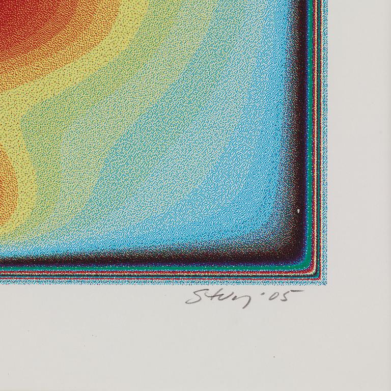 Sture Johannesson, lithograph in colours, 2005, signed 53/160.