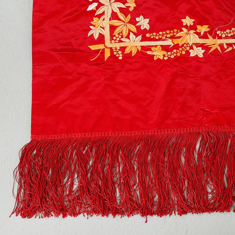 A chinese textile from the 20th century.