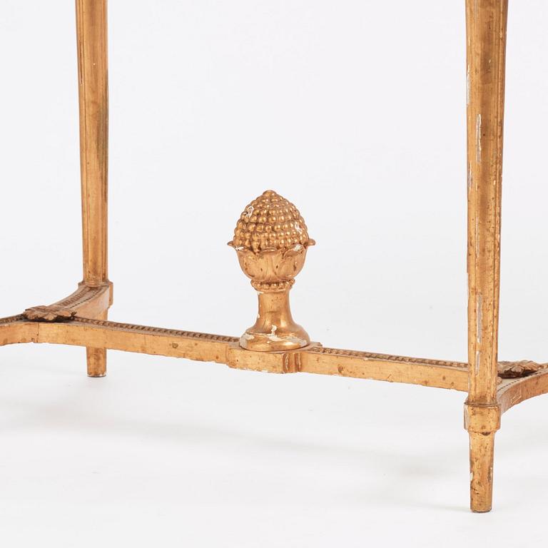 A pair of Gustavian console table.