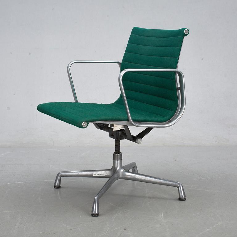 SKRIVBORDSSTOL, "Aluminium group 116", Charles & Ray Eames för Herman Miller, USA.