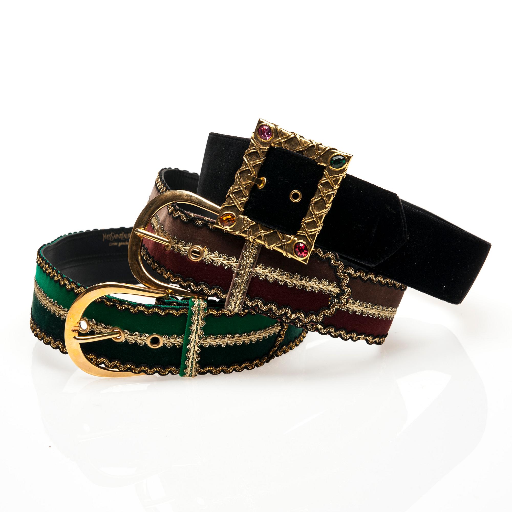 SKÄRP, 3 stycken, Yves Saint Laurent.