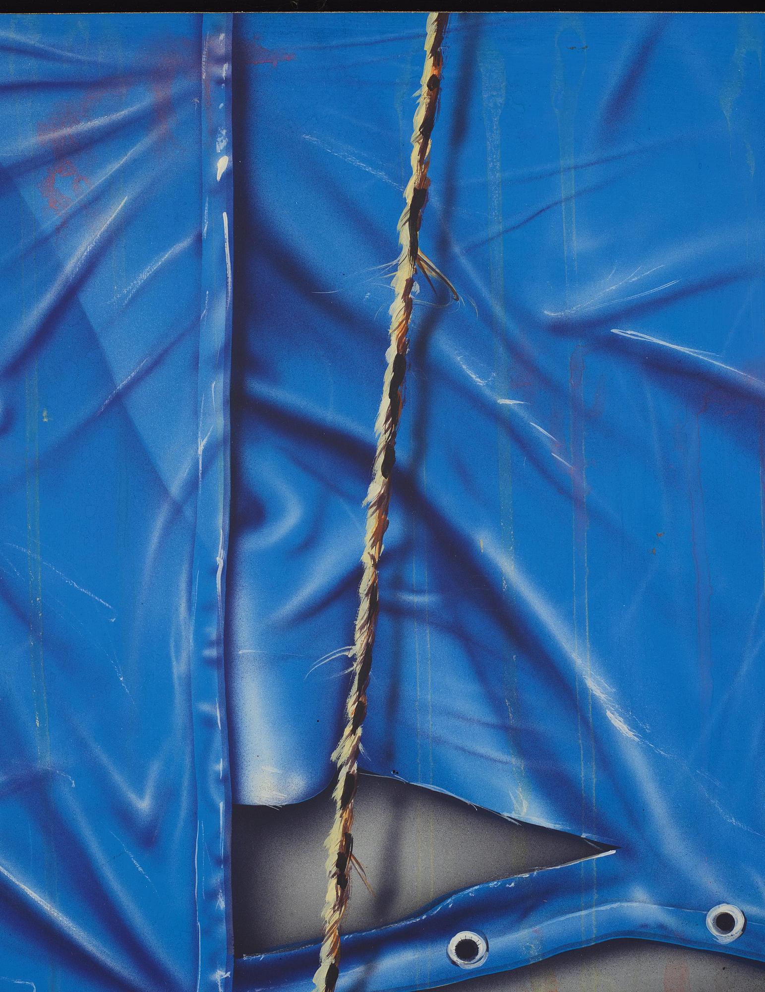 Peter Klasen, "Camion Bleu/Jaune R65".