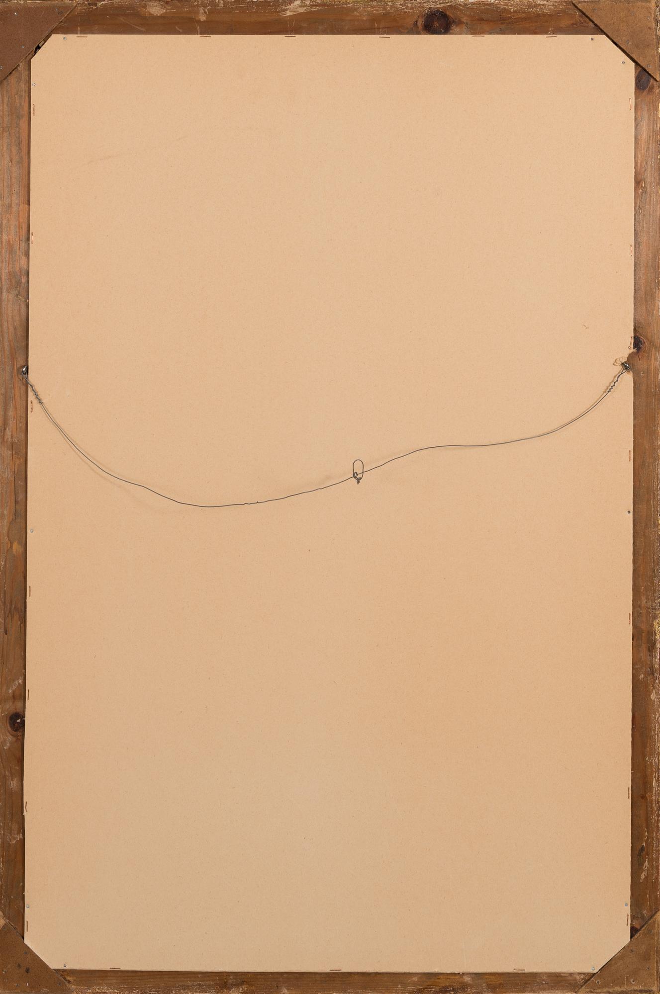 OSKAR PARVIAINEN, oil on canvas, signed.