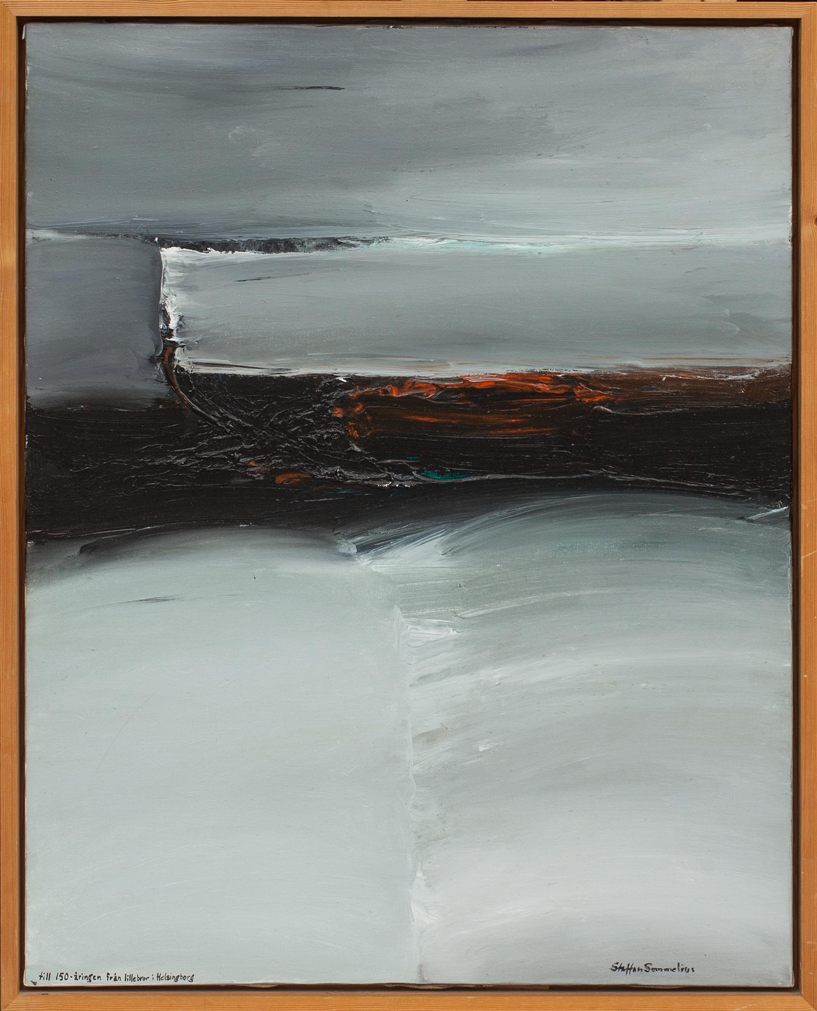 STAFFAN SOMMELIUS, olja på duk, signerad.