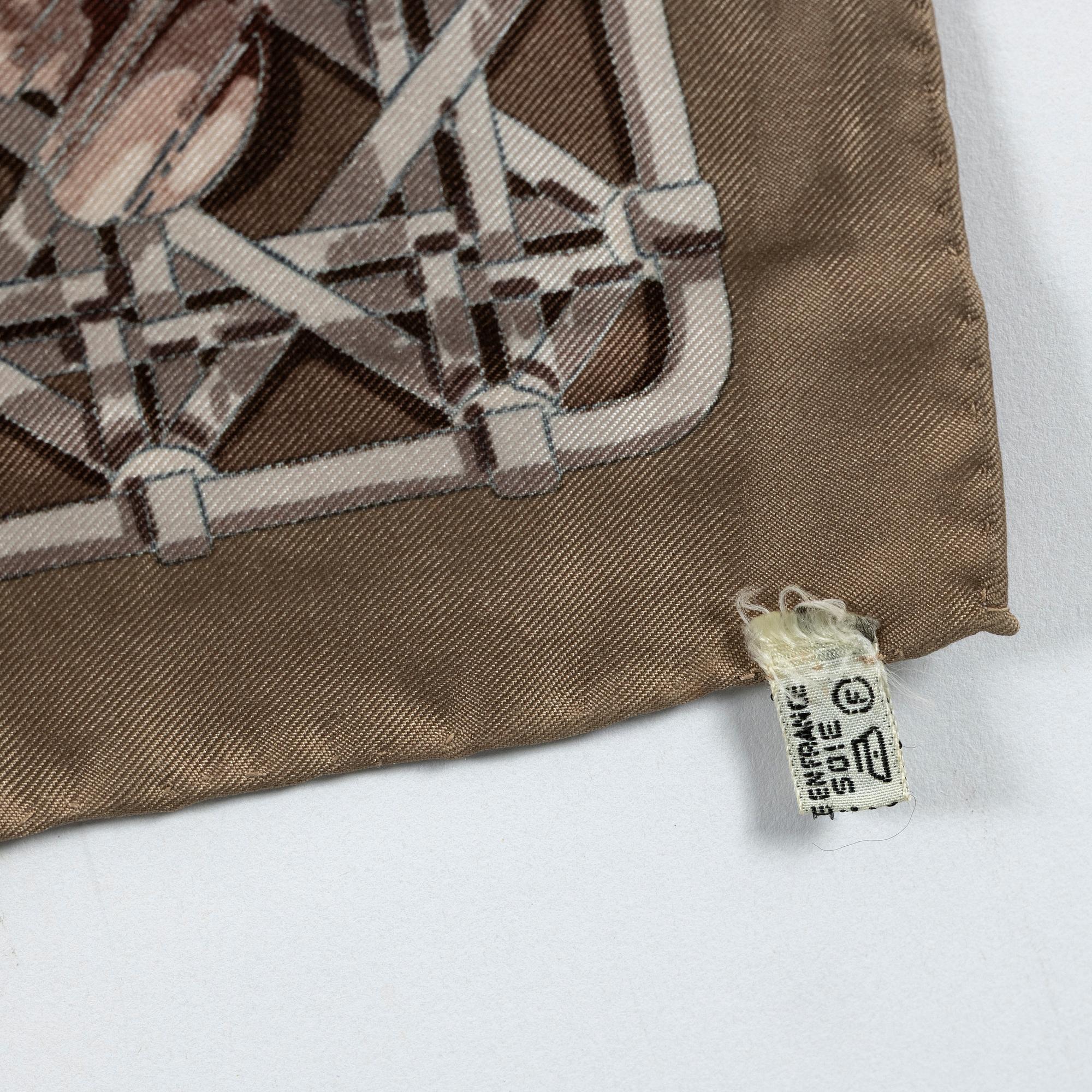 Hermès, scarf, "Feux de Route".