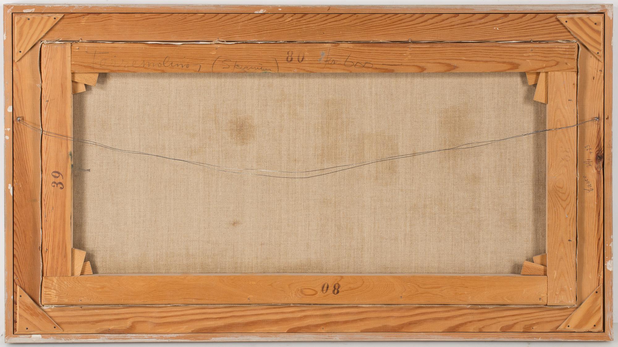 ADRIAN VAN ARKEL, olja på duk, signerad.