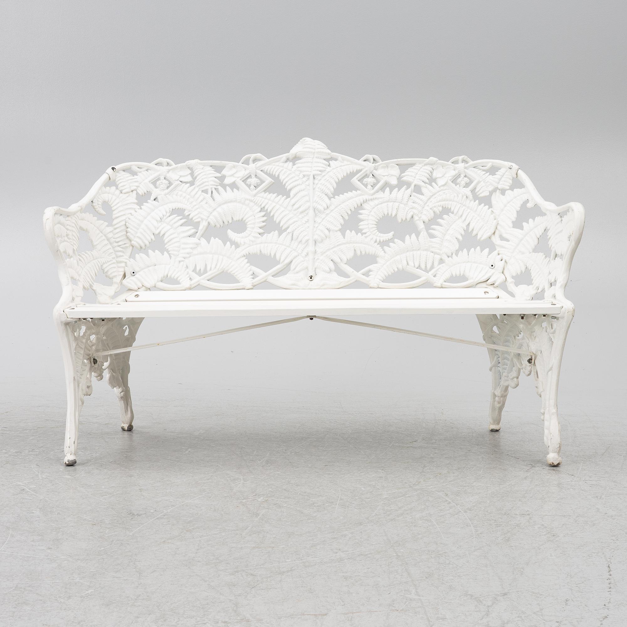 A garden sofa, Melins Metall.