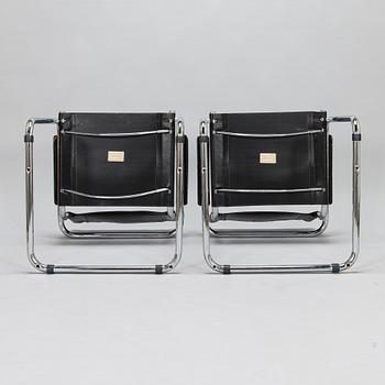 Four armchairs from 1980s.