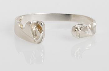 639. ARMBAND, sterling. Lapponia 1975.