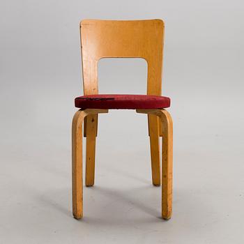 ALVAR AALTO, PÖYTÄ JA TUOLI 66, 1900-LUVUN PUOLIVÄLI.