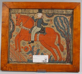 DALAMÅLNING. Dat. 1820.  