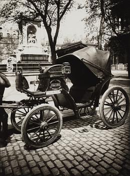 Eugène Atget, fotografi stämpel a tergo.