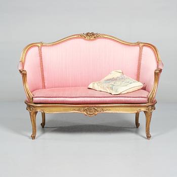 SOFFA, rokokostil, tidigt 1900-tal.