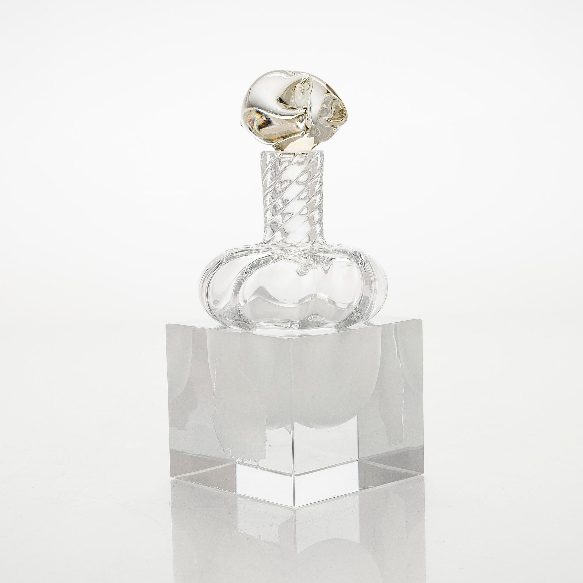 Tiina Nordström, an art glass signed Tiina Nordström, Iittala 1991.