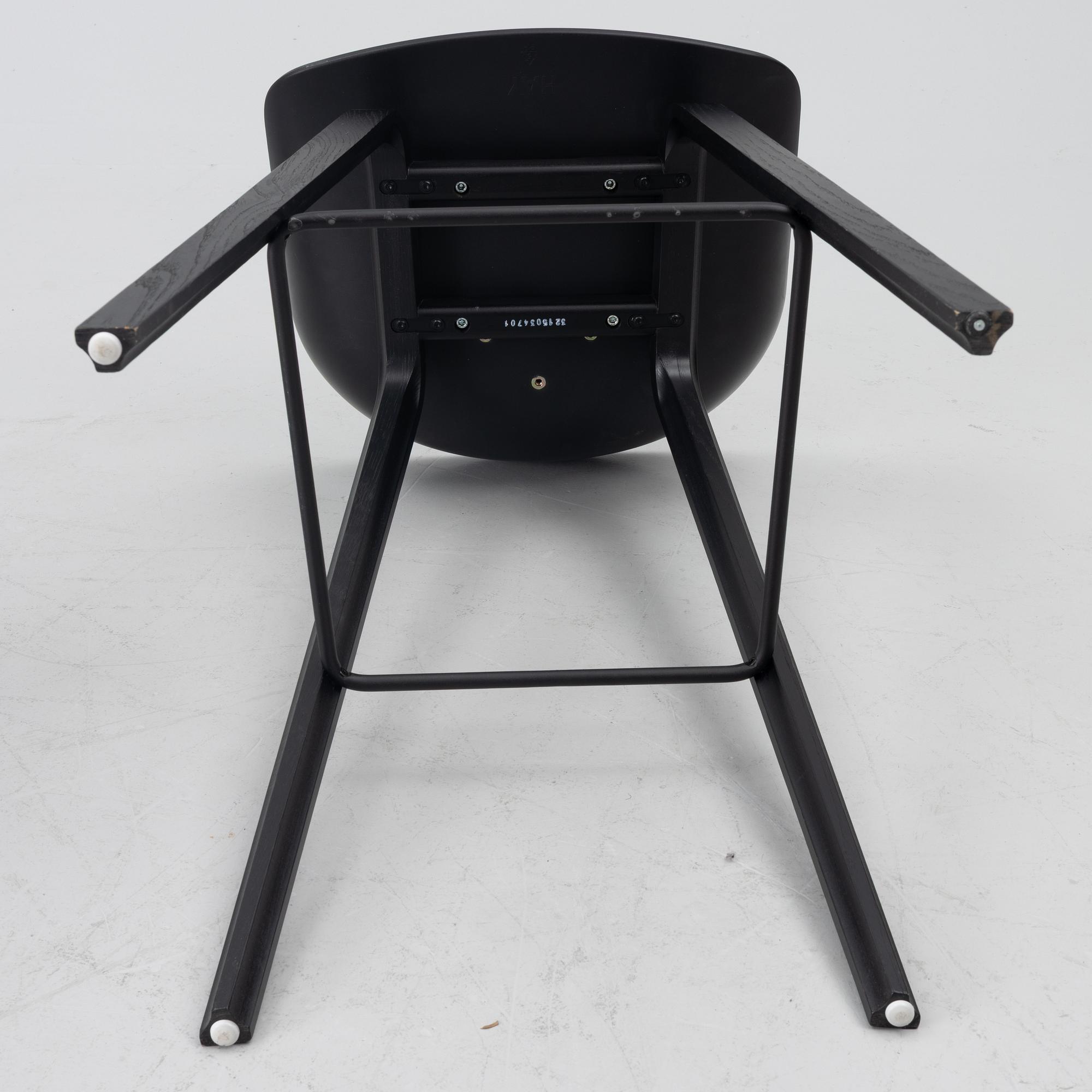 Hee Welling, barstolar, "About a stool", 6 st, HAY, Danmark.