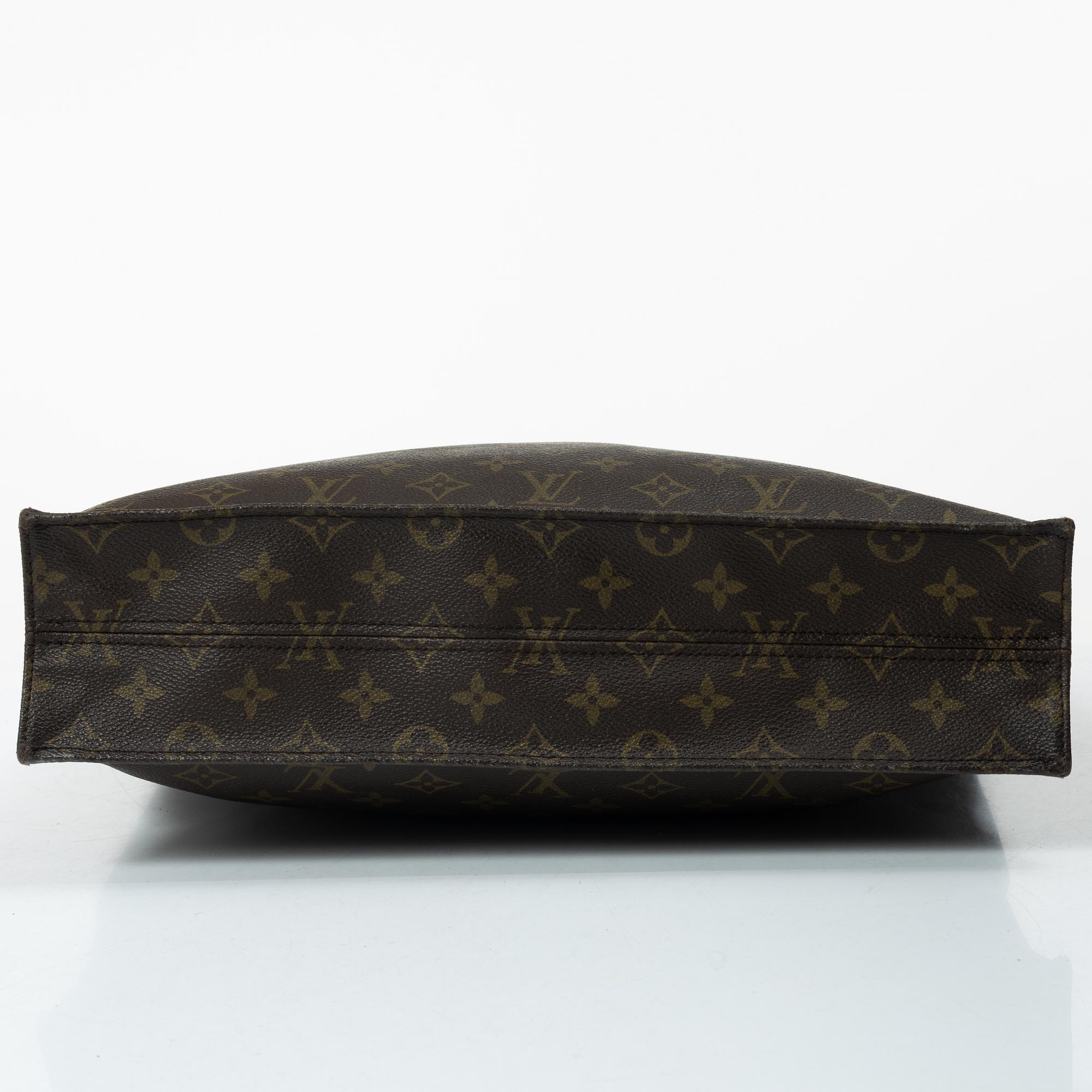 Louis Vuitton, bag, "Sac Plât Tote", vintage.