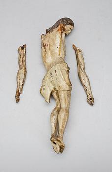 SKULPTUR, trä, 1700/1800-tal.