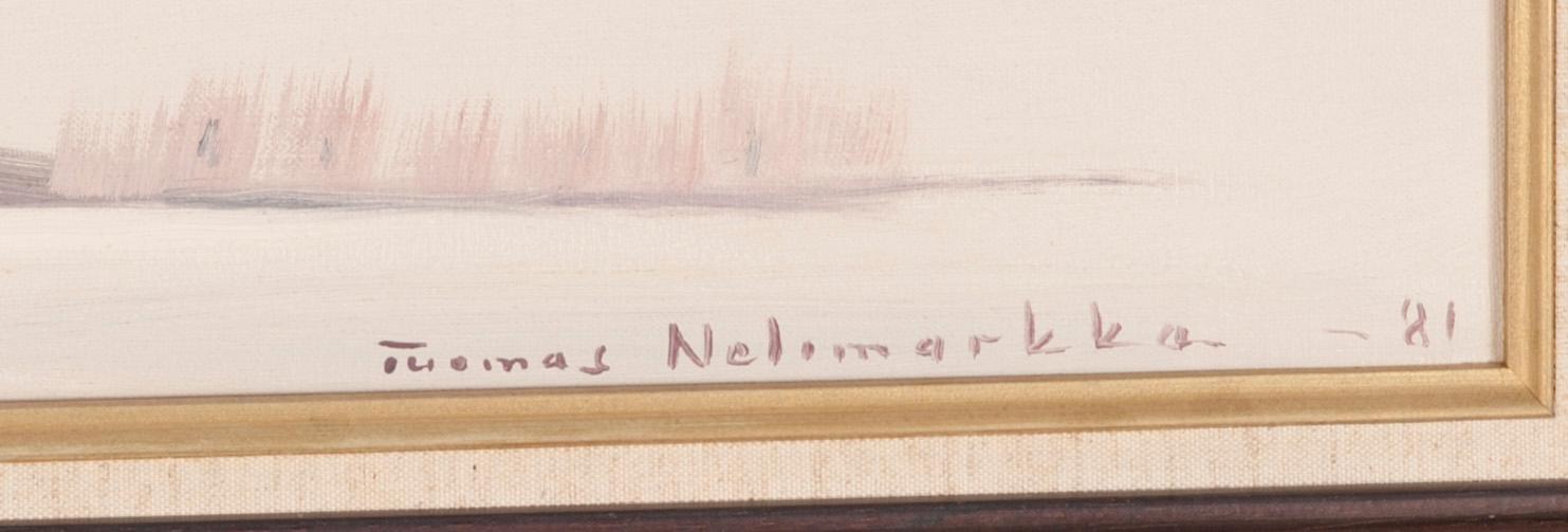 TUOMAS NELIMARKKA, signerad och daterad -81.