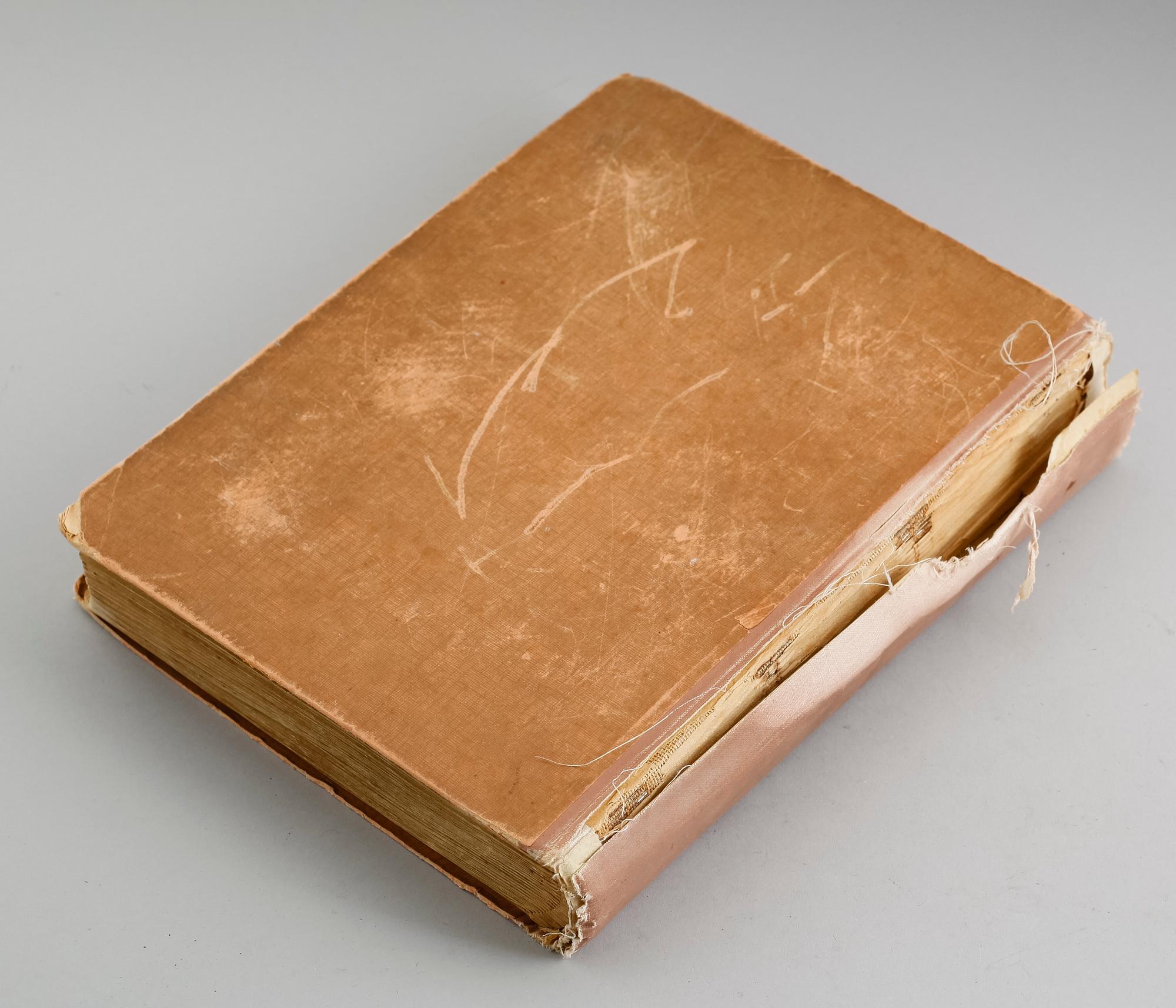 BREFKORTSALBUM, omkring år 1900.