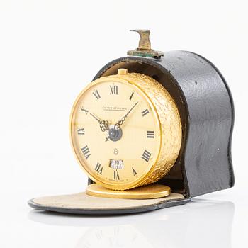 Jaeger-LeCoultre, "Linen Dial", bordsur/reseur, 46 mm.
