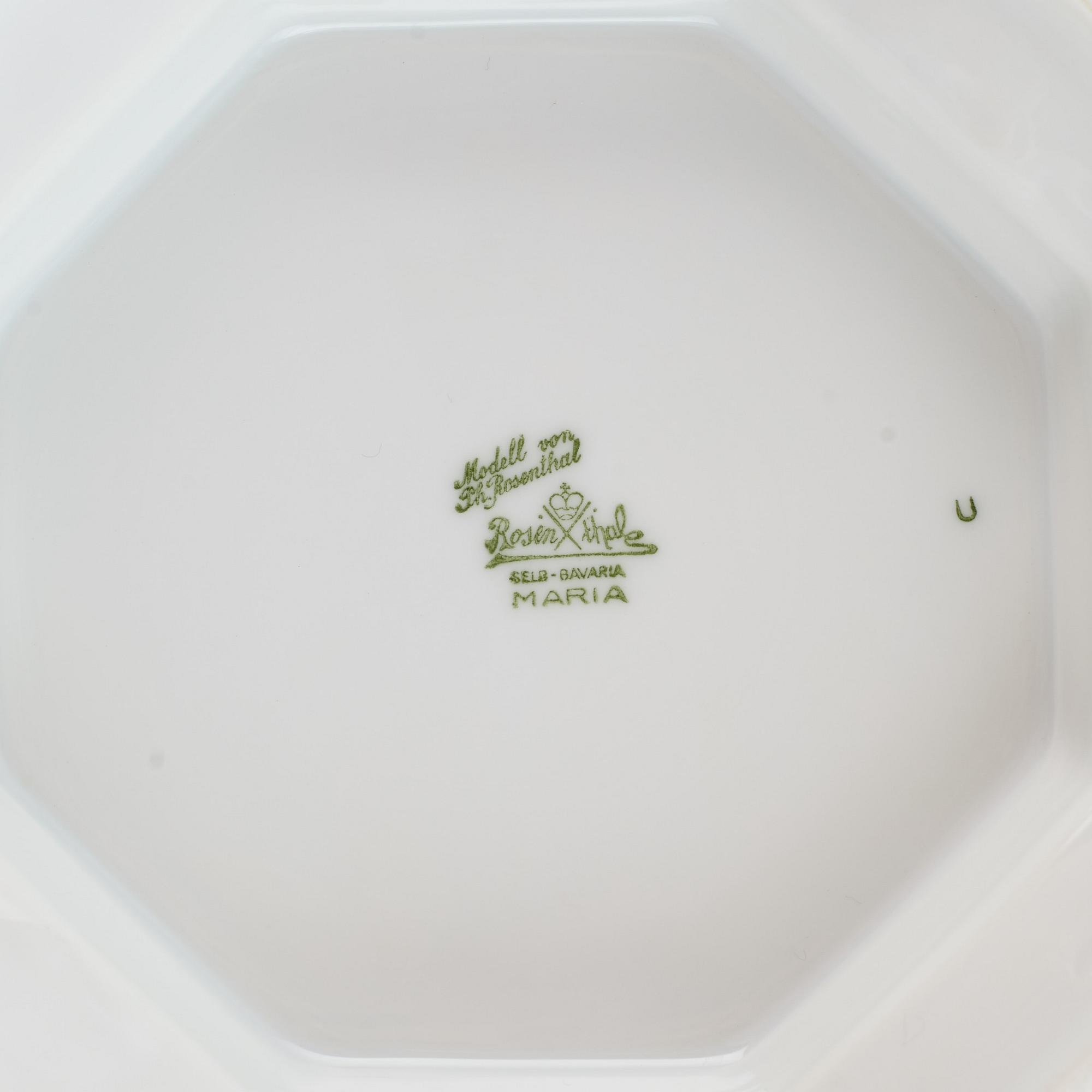 A Rosenthal, Maria Björnbär dinner service, 20th Century. (73 pieces).